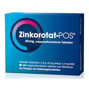 ZINKOROTAT POS magensaftresistente Tabletten